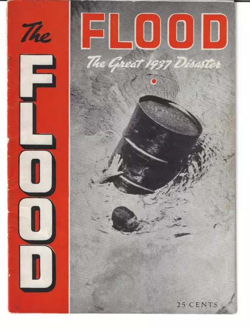 1937 Book With Many Photos Of The Great Flood On The Ohio River