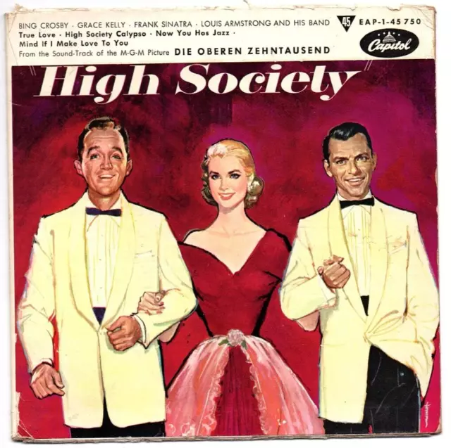 Bing Crosby,Grace Kelly,Frank Sinatra,Louis Armstrong-High Society / EP von 1957