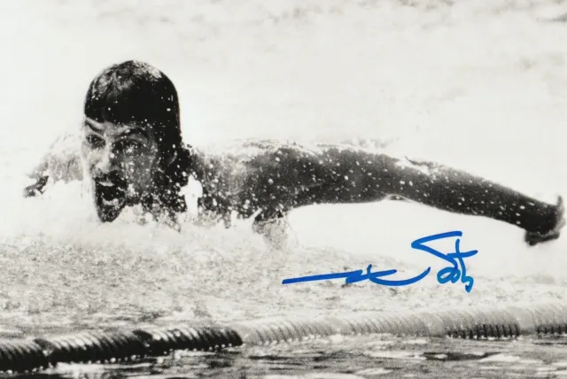 Mark Spitz Hand signed 6x4 inch Photo Olympics Olympic Swimmer