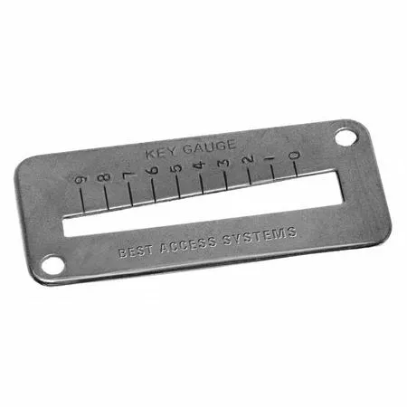 Best Ad501-2 Key Gauge,Brass/Bronze/Steel Material