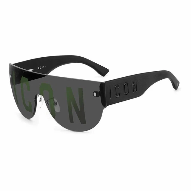 Lunettes De Soleil DSQUARED2 ICON 0008/S 807 BLACK 54/20/145 - Neuf Avec étiquettes, Homme