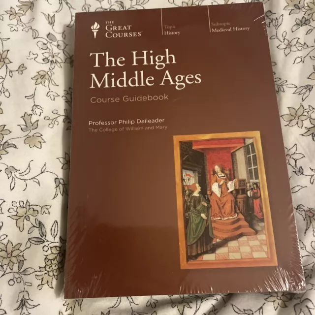 Teaching Co Great Courses DVDs& Book "THE HIGH MIDDLE AGES" New & Sealed