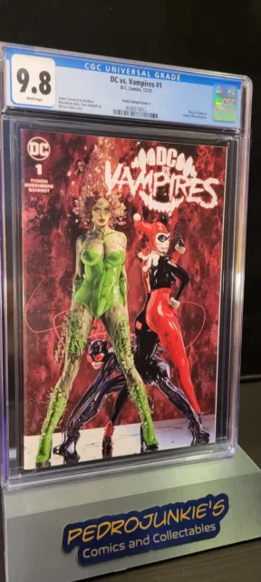 DC vs Vampires #1 CGC 9.8 Marco Turini Variant Harley Quinn Catwoman  Poison Ivy