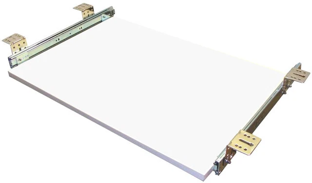 Tastaturauszug  weiss 60x40 cm Nutzhöhe 47mm Schublade Auszug für Tastatur