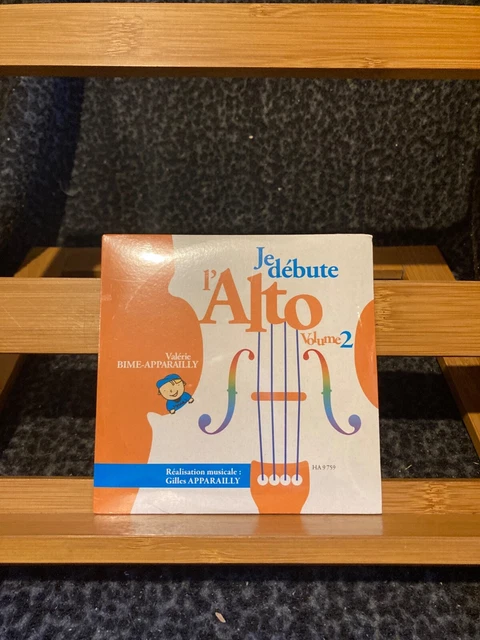 Valérie Bime-Apparailly Je débute l'alto CD volume 2 éditions Hamelle HA 9759