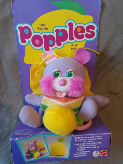 Peluche Popples Ballerine – Mattel – Vintage – Costume Series