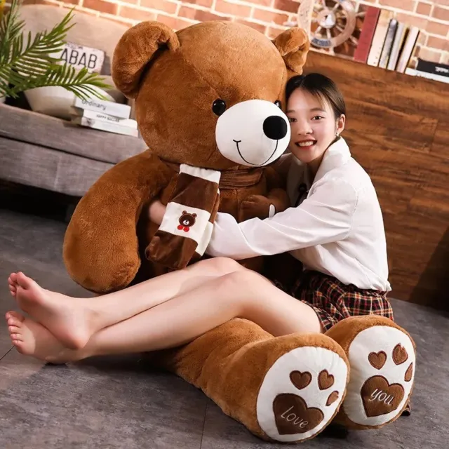 Giant Teddy Bear Big Stuffed Animals Huge Plush Toy Soft Valentine's Day New
