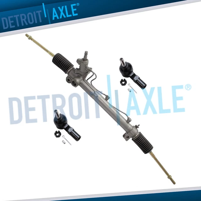 FRONT POWER STEERING Rack and Pinion + Outer Tie Rods for 19992003