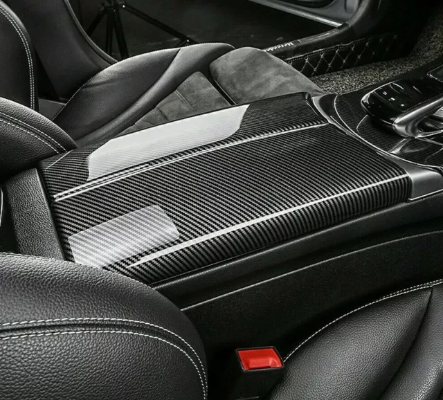 MITTELKONSOLE AUFBEWAHRUNGSBOX PASSEND Für Mercedes C Klasse W205 GLC  Carbon EUR 89,99 - PicClick DE