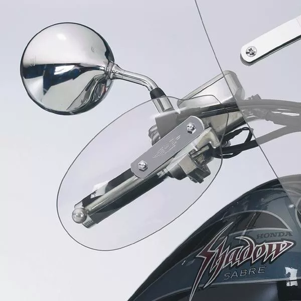 NC Handlebar Air Wind Deflector Set Clear Honda Rebel 1100 21-22 2