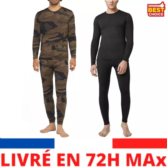 LAPASA SOUS-VÊTEMENT THERMIQUE Homme Ensemble sous Vêtements S M L XL XXL  Chaud* EUR 46,75 - PicClick FR