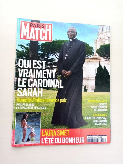 Magazine Paris Match Qui Est Vraiment Le Cardinal Sarah