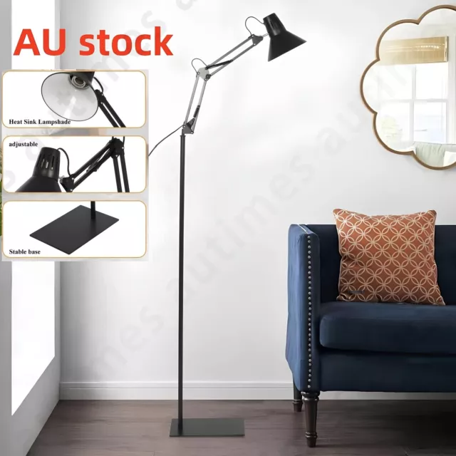 Adjustable Floor Lamp Industrial Floor Lamps for Living Rooms Bedroom Reading