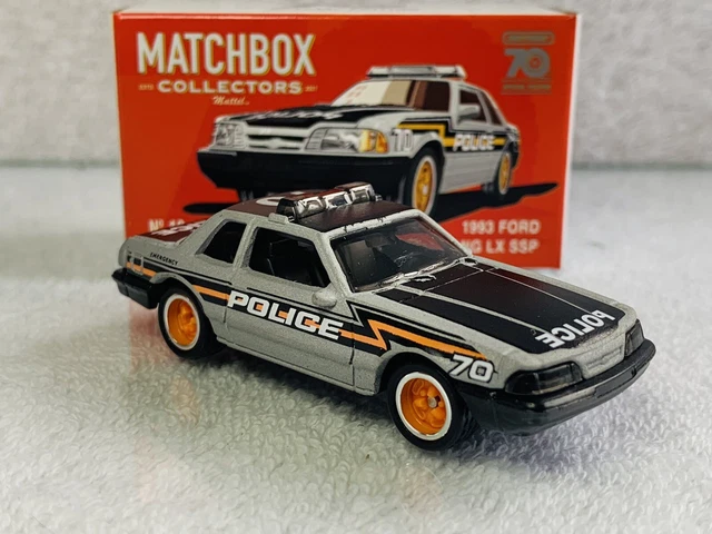 MATCHBOX FORD MUSTANG CABRIOLET COCA COLA 1999 EN BOITE