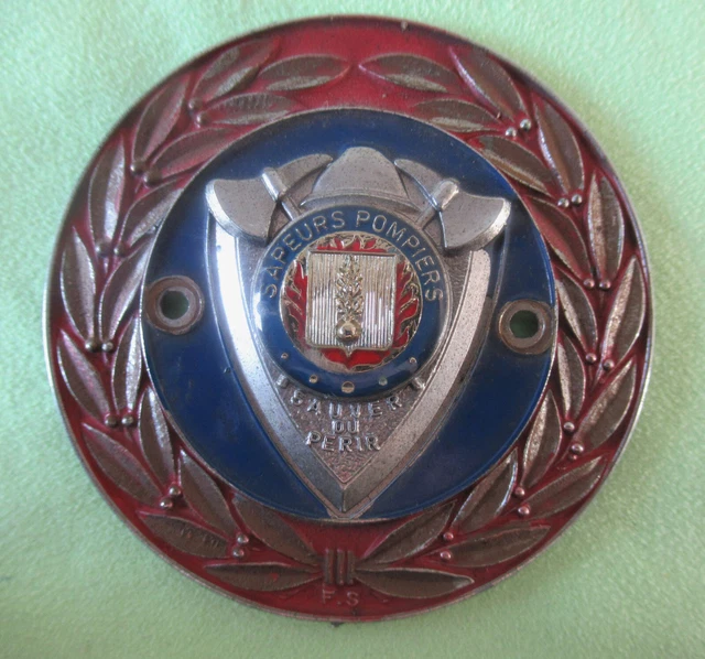 Insigne Obsolète De Sapeurs-Pompiers Du Finistère (29) - Original, France, Occasion Bon état