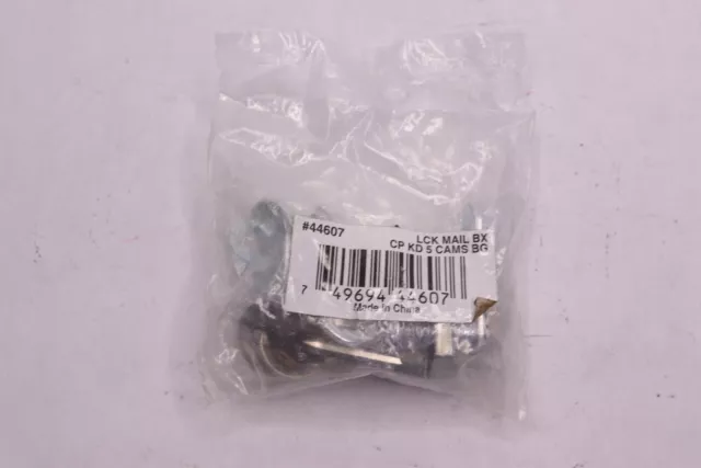 Mailbox Locks Chrome Finish 44607