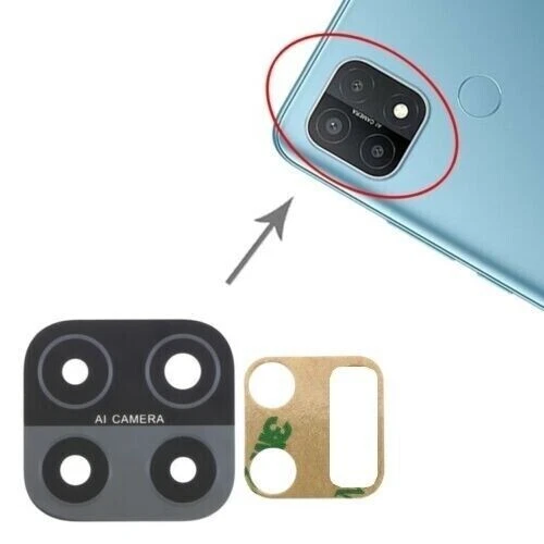 Lot de 2 verre trempé camera arrière Protecteur pour