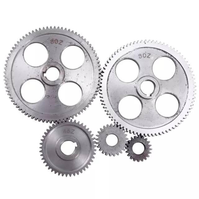 1X(5 Teile / Satz CJ0618 Werkzeug Maschinen Getriebe Metall Getriebe Mikro Drehg