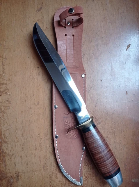 Coltello Spelafili A Lama Curva WADFOW Da 180 Mm, Acciaio - Foto 13