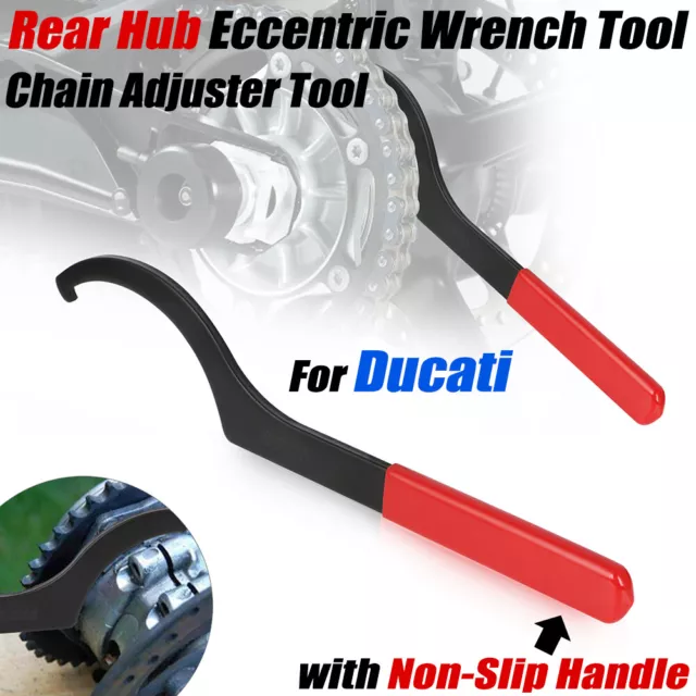 Rear Hub Chain Adjusting Tool Non-slip For Ducati 748 848 916 996 998 1098 1199