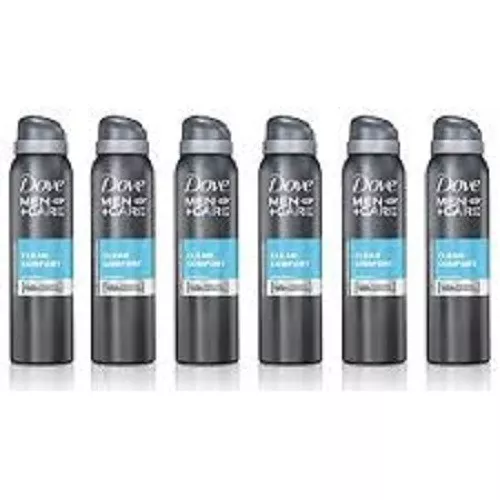 6 X Dove MEN + CARE cool fresh Spray Deodorante Corpo Uomo MEN+CARE maschile