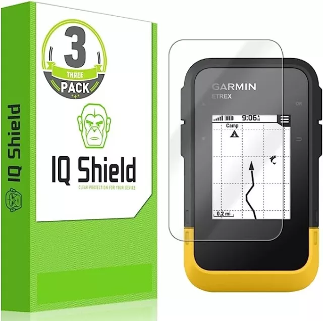 3x IQ Shield LIQuidSkin Screen Protector for Garmin eTrex SE