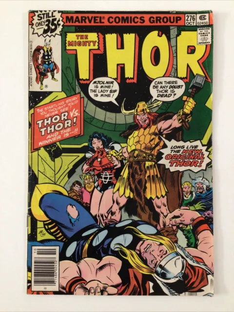 The Mighty Thor #276 Marvel Comic Group 1978