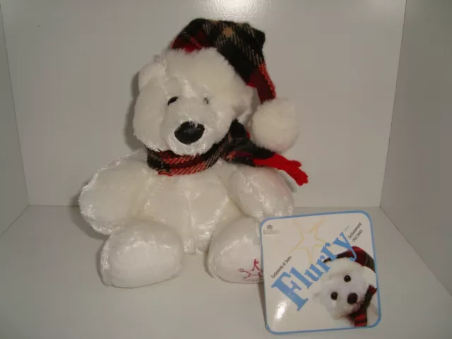 Christmas Sears charity 2002 Plush Polar Bear FLURRY W/Tags