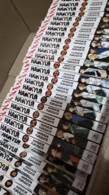 Haikyu!! Haikyuu vol. 1-45 Comics Manga Complete Set English by Haruichi Furudat