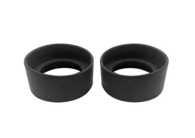 Pair Microscope Eyepiece Eye Guards Eyeshields Eyeguard Foldable 34mm FotoHigh