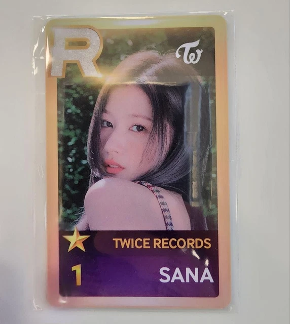 TWICE SANA SUPERSTAR SSJYP 8th Anniversary Limited Edition Card