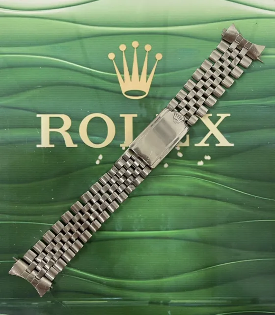 Rolex Datejust 36mm Men Jubilee Bracelet Steel 6251H 55 Ends 20mm Band 1601