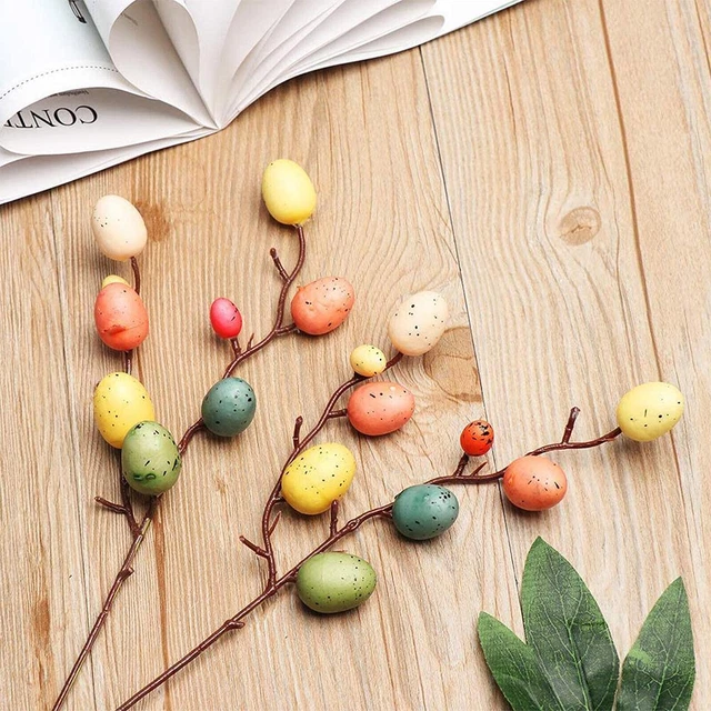 Easter Egg Tree Decoration Vintage Gisela Graham Bunny Duck` Rabbit Goose N0P3
