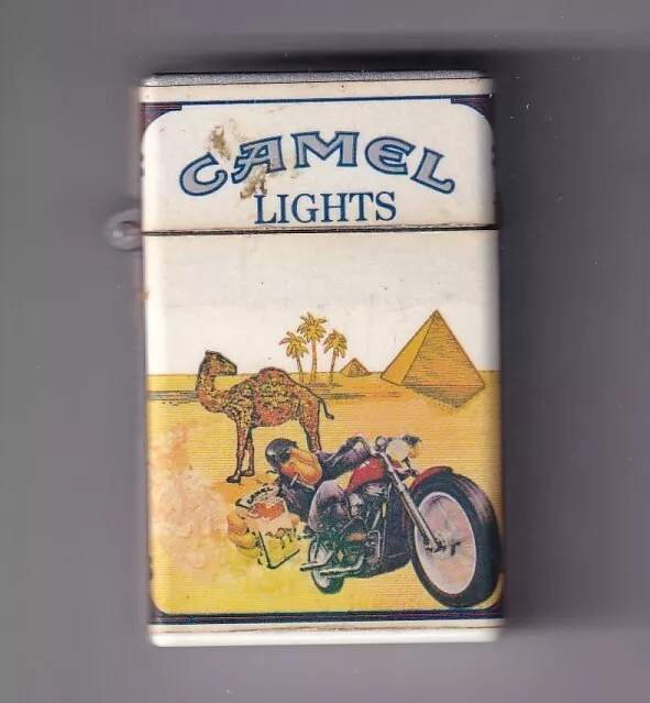 Pack Lite Iii Camel Lights Joe Camel In Egypt Butane Lighter Made In Korea