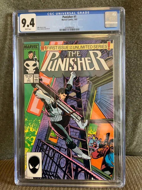 The Punisher  #1  (1987) CGC 9.4 -- Key Issue