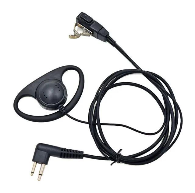 2Pin M Plug Earpiece PTT Headset Mic Microphone for Motorola Radio Walkie Talkie