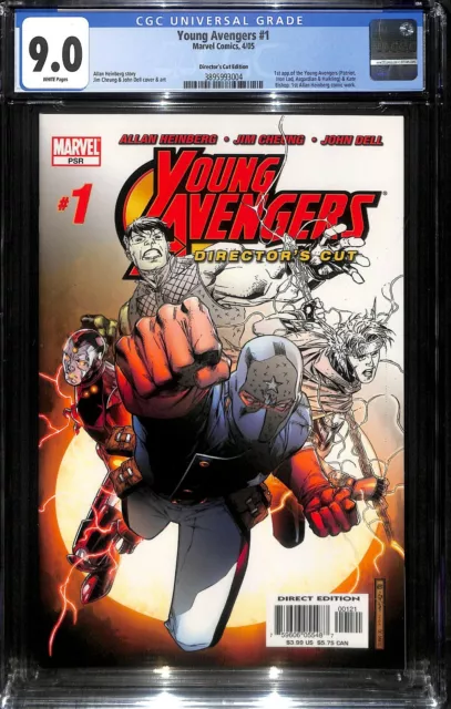 Young Avengers #1 Marvel Comics -- CGC 9.0 1st Appearance- Kate Bishop 04/2005