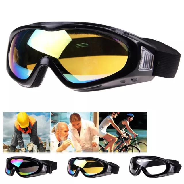 Anti fog Dust Wind UV Ski Snow Snowboard Goggles Helmet Ski Sunglasses Glasses