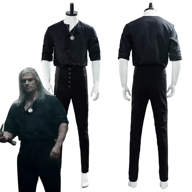 THE WITCHER CAVILL of Geralt Geralt von Riva Cosplay Kostüm £37.85 PicClick UK