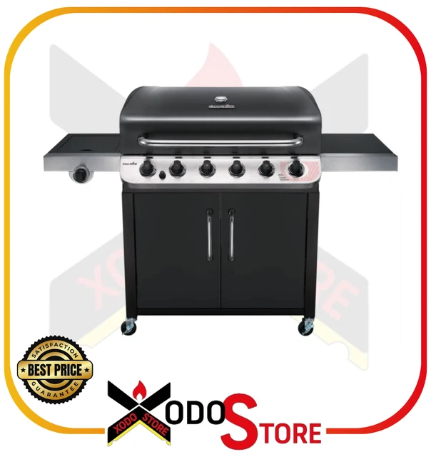 Housse Pour Barbecue Char-Broil 3-4 Brûleurs - Polyester Résistant - Noir