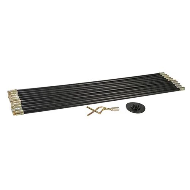 SET DI ASTE PER DRENAGGIO 12 PZ STURALAVANDINI ASTE DA SCARICO 920mm SILVERLINE