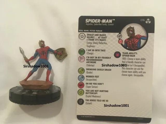 Heroclix Spider-Man 016 Marvel Avengers War of the Realms