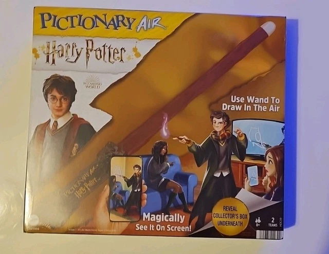 Pictionary Air Harry Potter Mattel: Gioco Da Tavolo In Italiano, Disegna Nell'aria, 2+ Giocatori, 8-11 Anni