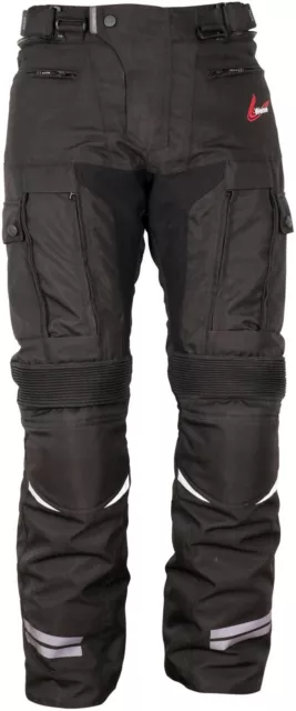 Weise Dune All Seasons Textile Motorcycle Trousers Black Size: Large Rrp £249.99