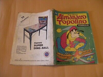 Almanacco Topolino 1970 N.158 Mondadori Disney Originale Molto Buono Bollini