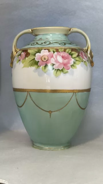 Vintage NIPPON hand painted vase