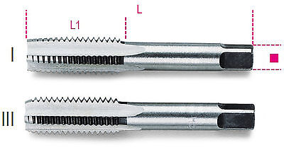 Beta MASCHIO 1/2X13 SERIE 3 PEZZI A MANO UNC ACCIAIO CROMO 430ASC/1/2X13 