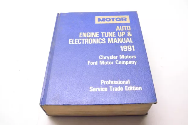 Motor 0-87851-694-8, 17104 Auto Engine Tune Up & Electronics Manual 1988-91