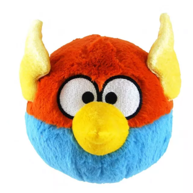 Angry Birds Space 5 inch Lightning Blue Bird Plush toy NO SOUND Commonwealth