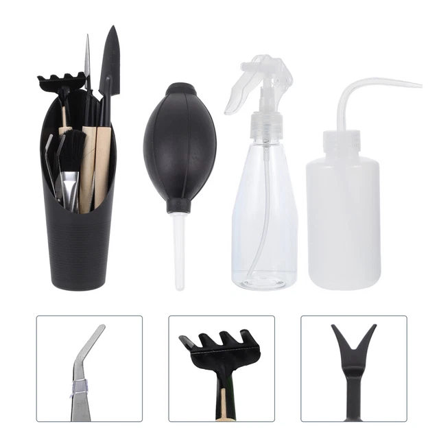 Ensemble de 11 outils de jardinage - Kit de jardinage avec sac à main Ensemble de 11 outils de jardinage - Kit de jardinage avec sac à main